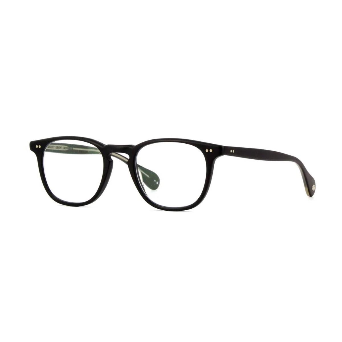 Garrett Leight Wilshire Matte Black Mbk Eyeglasses