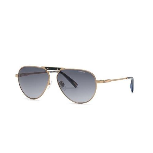 Chopard SCHF80 08FF Shiny Gold/grey Gradient Lens Sunglasses 60mm