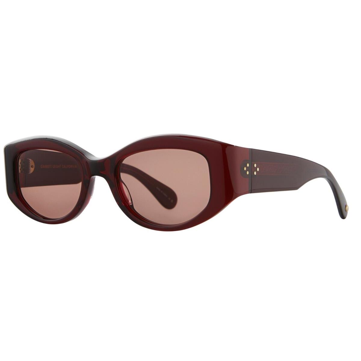 Garrett Leight Retro Biggie Sun Merlot/burgundy Mer/bor Sunglasses