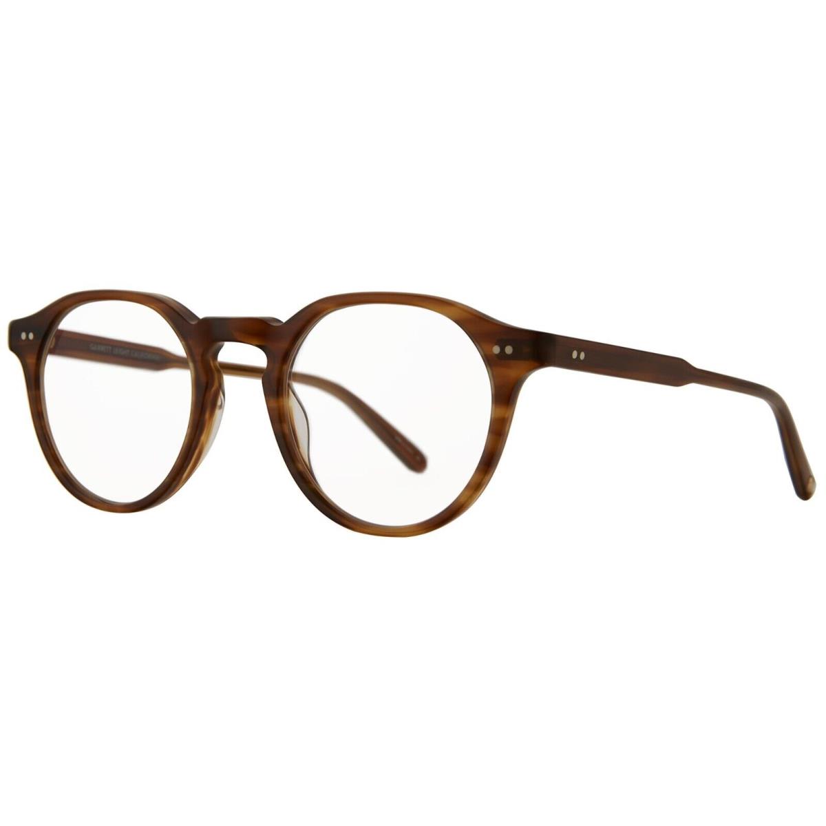 Garrett Leight Royce Demi Blonde DB Eyeglasses