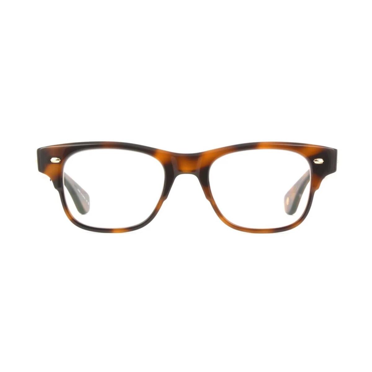 Garrett Leight Rodriguez Spotted Brown Shell Spbrnsh Eyeglasses