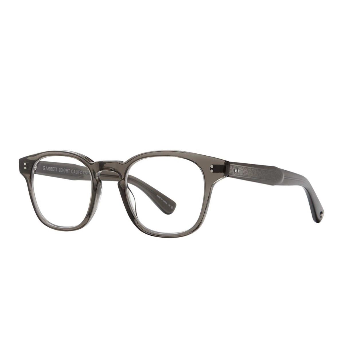 Garrett Leight Ace II Black Glass Blgl Eyeglasses