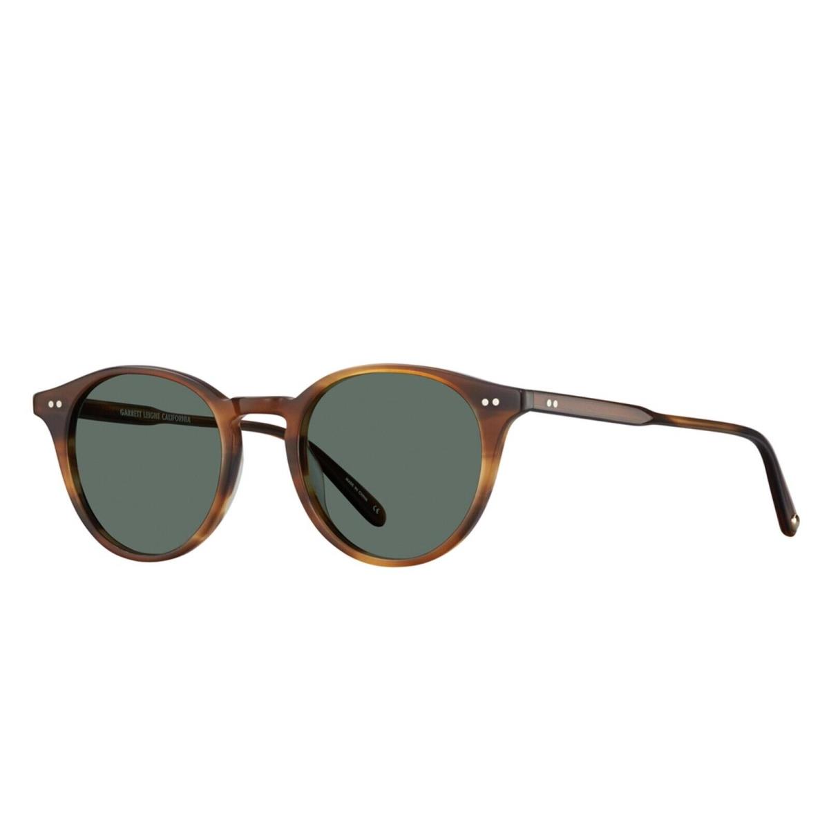 Garrett Leight Clune Sun True Demi/semi-flat G15 Green TD/SFPG15 Sunglasses