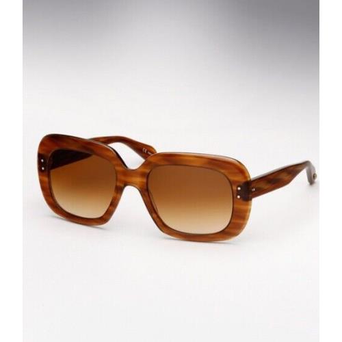 Garrett Leight Amoroso 2011-54-DB/BG Demi Blonde/brown Gradient Sunglasses