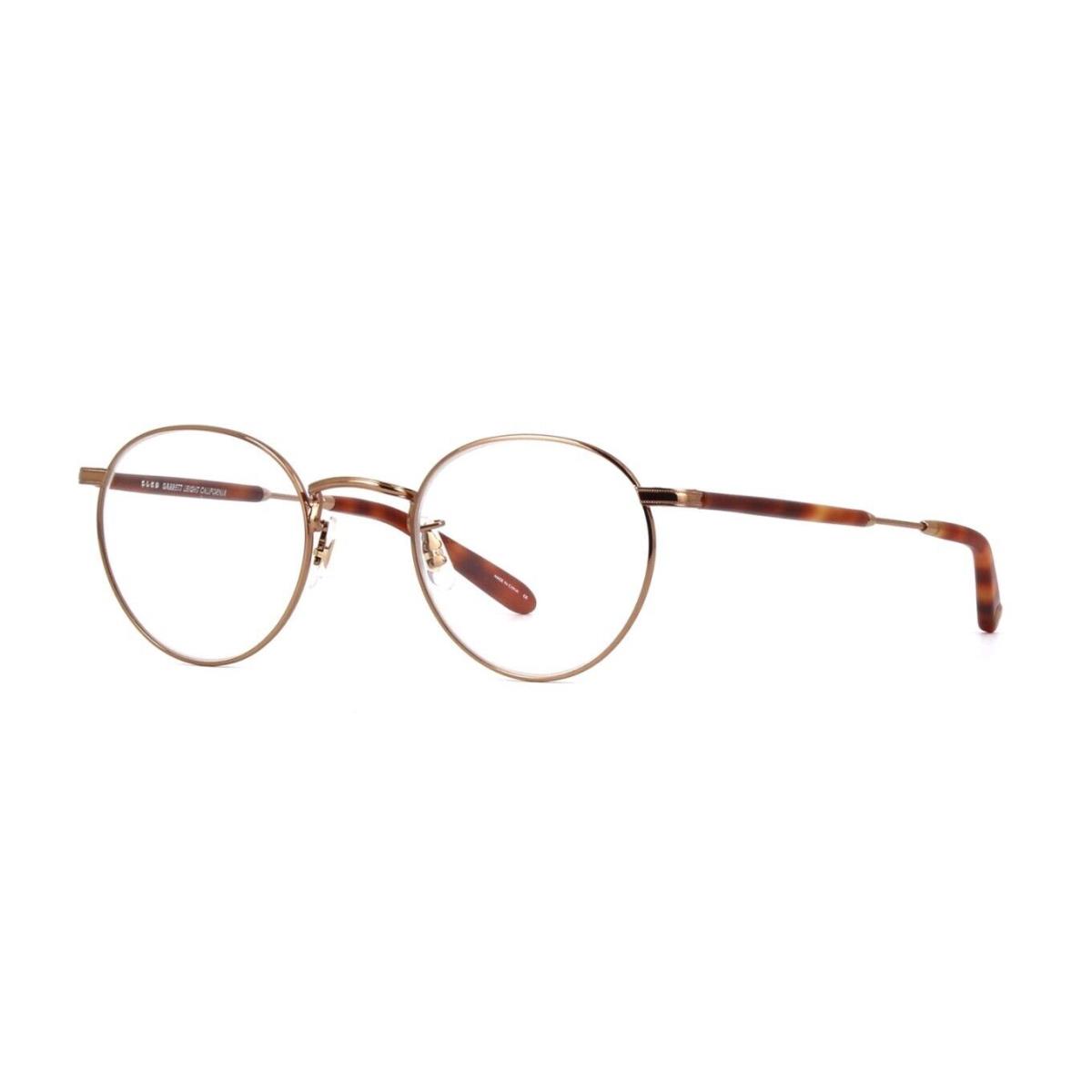 Garrett Leight Wilson M Copper Matte Dark Honey Tortoise Co-mdht Eyeglasses