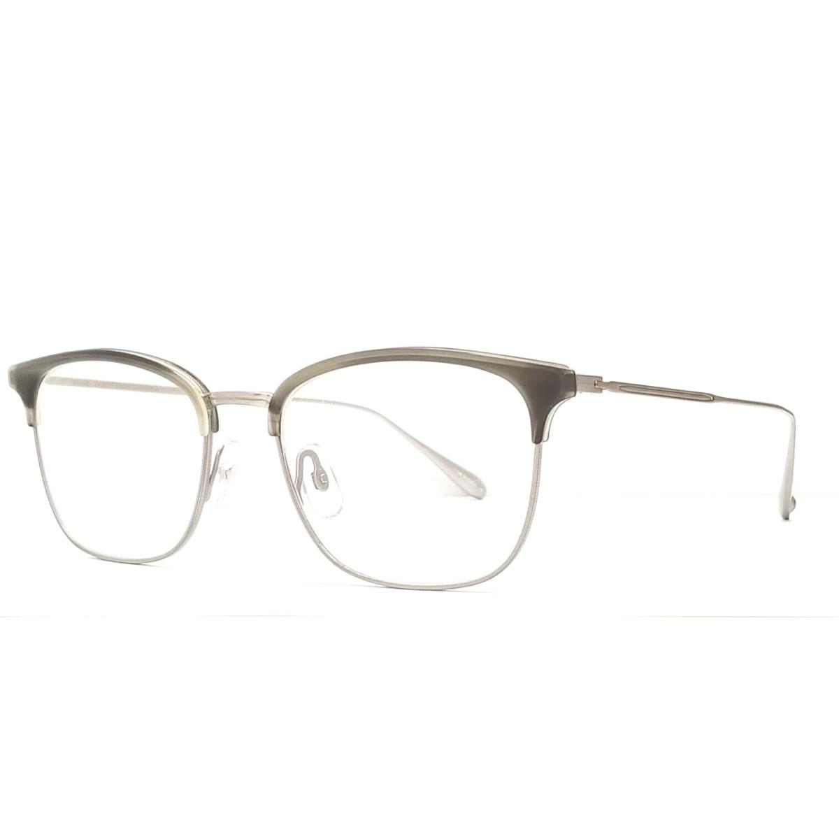 Garrett Leight Eyeglasses Frame Women Silver Metal Square Glasses Talbert 51-20