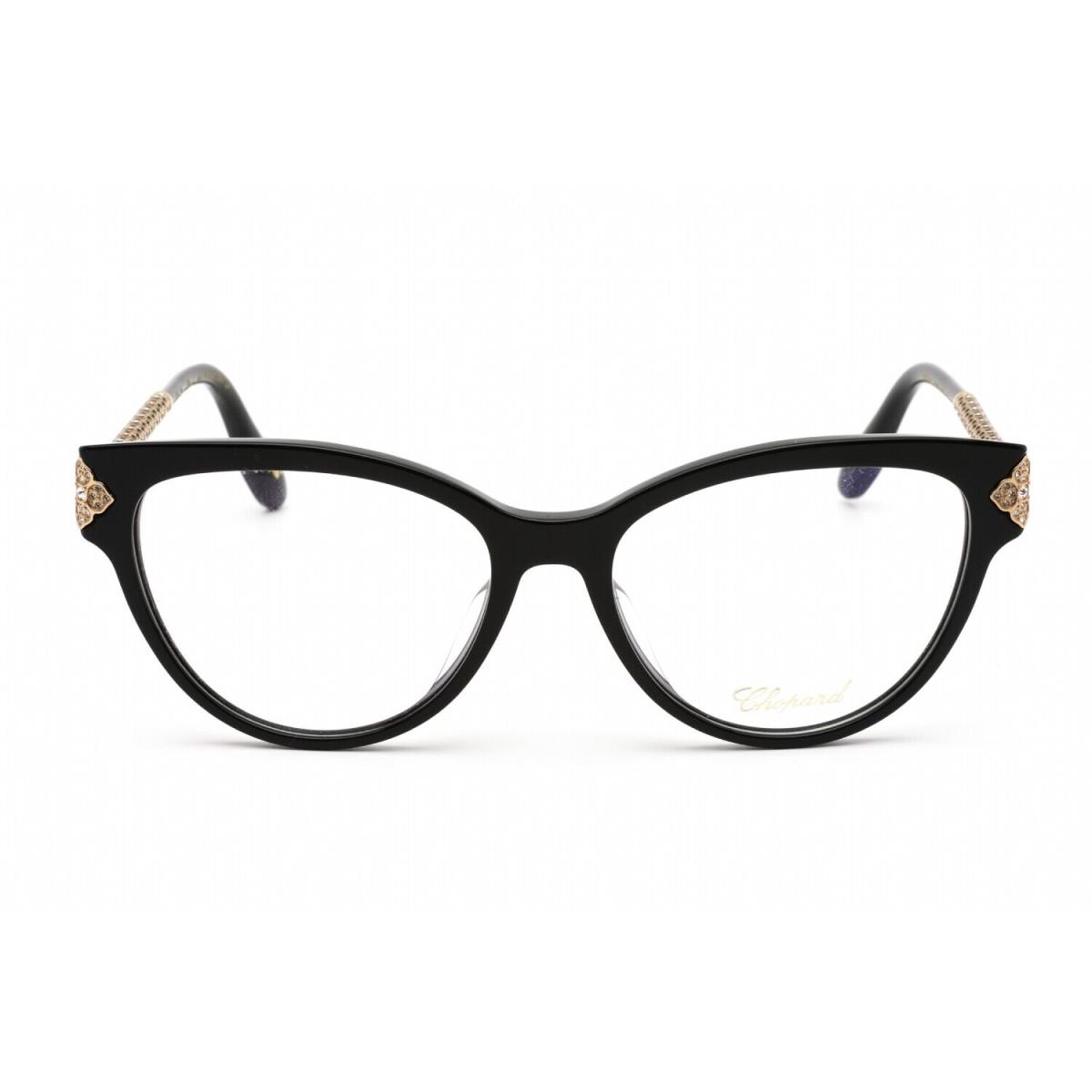 Chopard VCH332S-0700-54 Eyeglasses Size 54mm 16mm 140mm Black Women - Black, Frame: Black