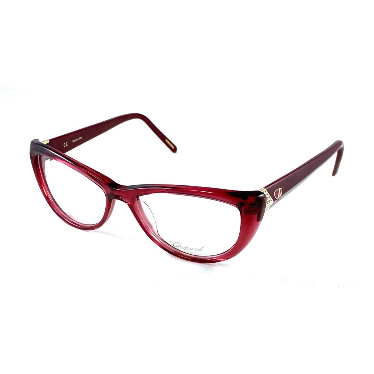 Chopard VCH082S Vch 082S 6P2 53-16-140 Red Eyewear Glasses Frame