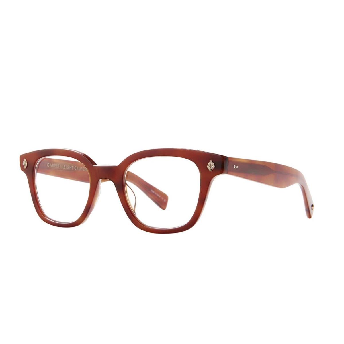 Garrett Leight Naples Vintage Burnt Tortoise Vinbrt Eyeglasses