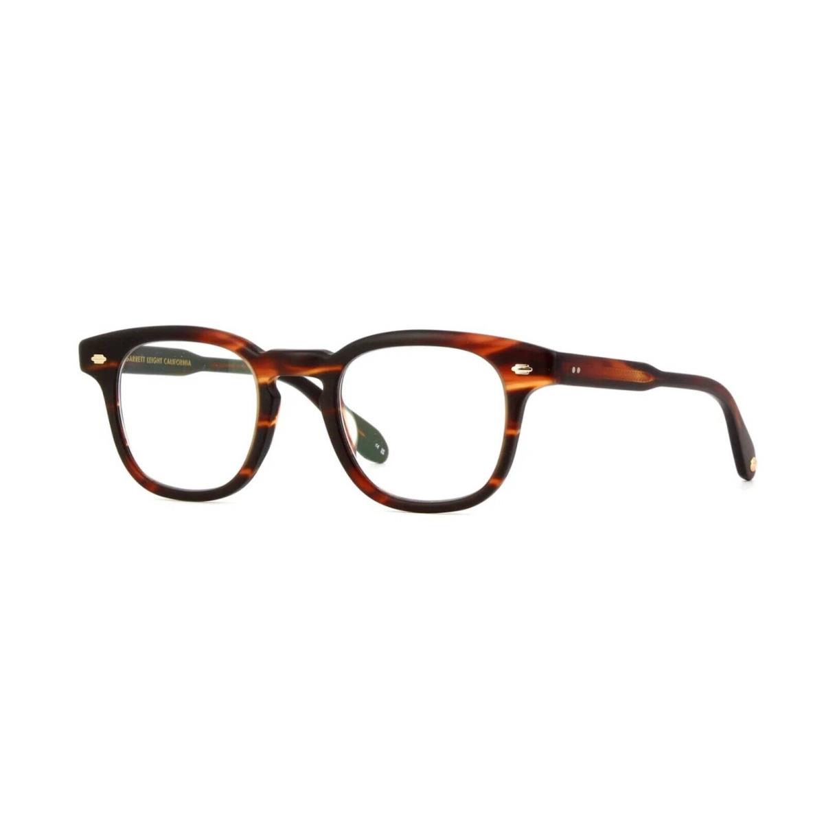 Garrett Leight Sherwood Matte Redwood Tortoise Mrwt Eyeglasses