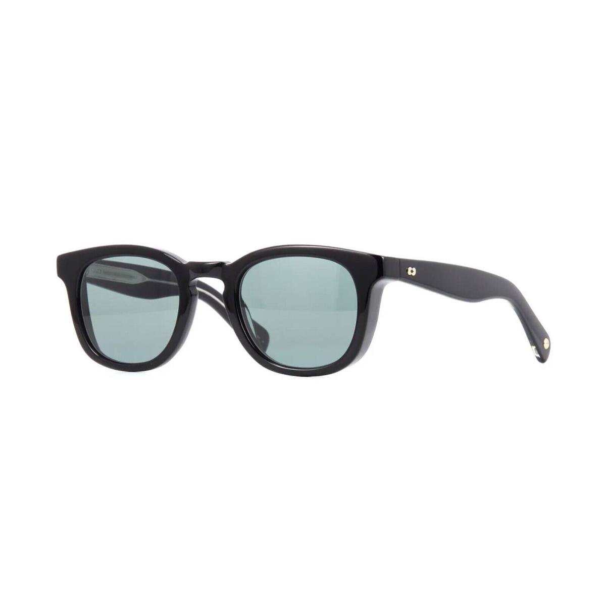 Garrett Leight Kinney X Black/valley View Green Bk/vvg Sunglasses