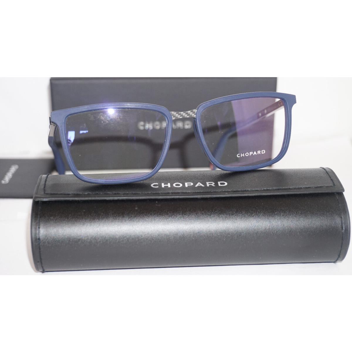 Chopard Eyeglasses Blue Carbon Fiber VCHC75 0568 55 17 145