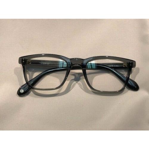 Garrett Leight California Eyeglasses Model: Bernard Sgy 49/22 Made in Usa