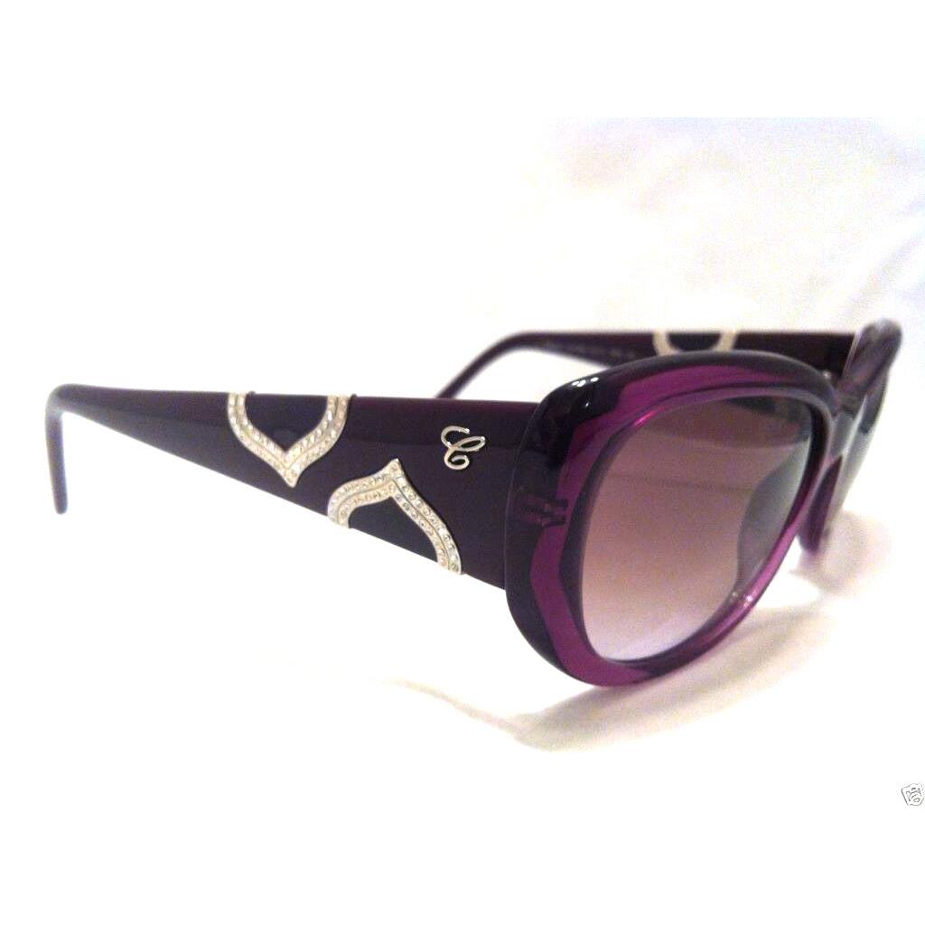 Chopard SCH086S Sch 086S 9PW Purple with Brown Gradient Sunglasses