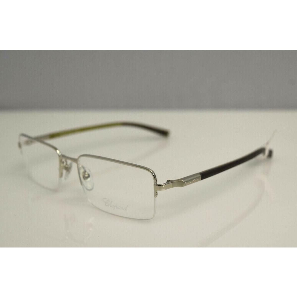 Chopard Titanium Brown Green VCHA07 579X 56-19-140 Eyeglasses