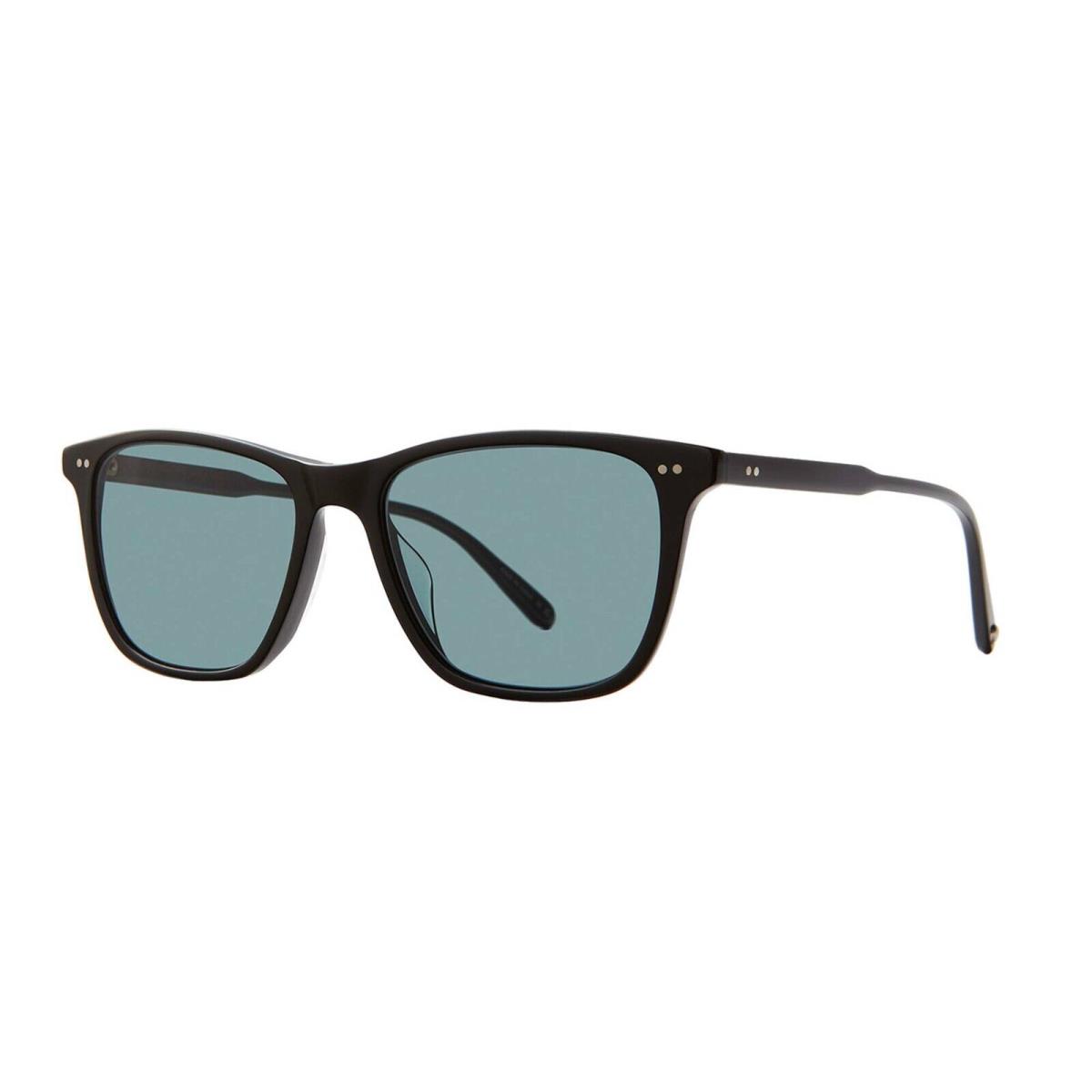 Garrett Leight Hayes Sun Black/pure Blue Smoke Polarized Bk/pbs Plr Sunglasses