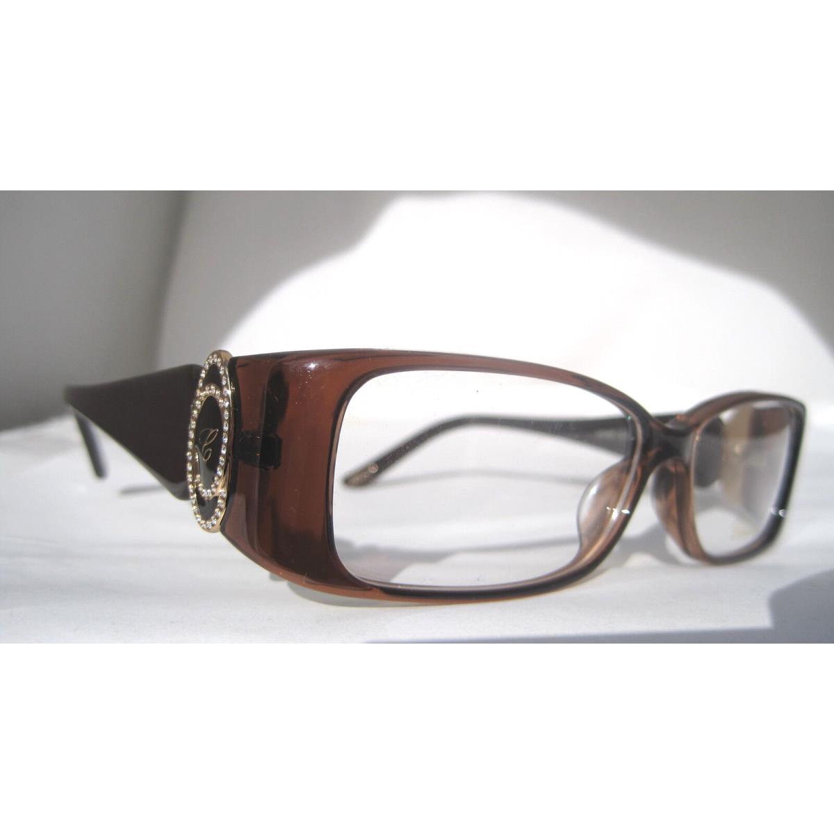 Chopard Vch 067 S 0851 Eyeglasses Glasses Brown Gold Italy