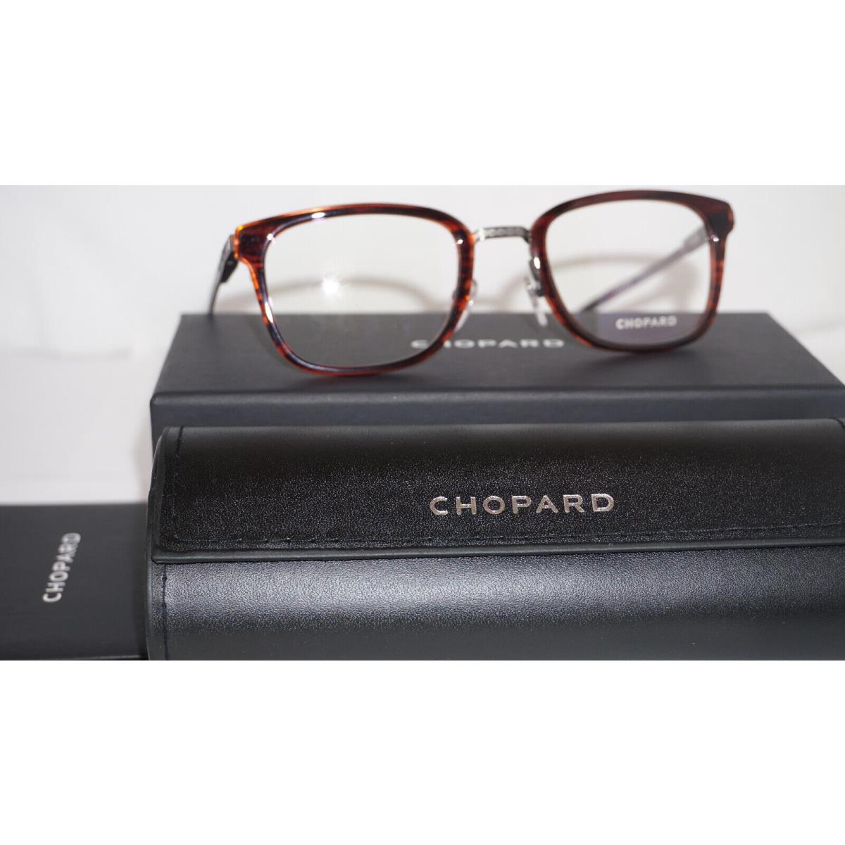 Chopard Eyeglasses Havana Gunmetal VCH223 0ACN 51 22 140