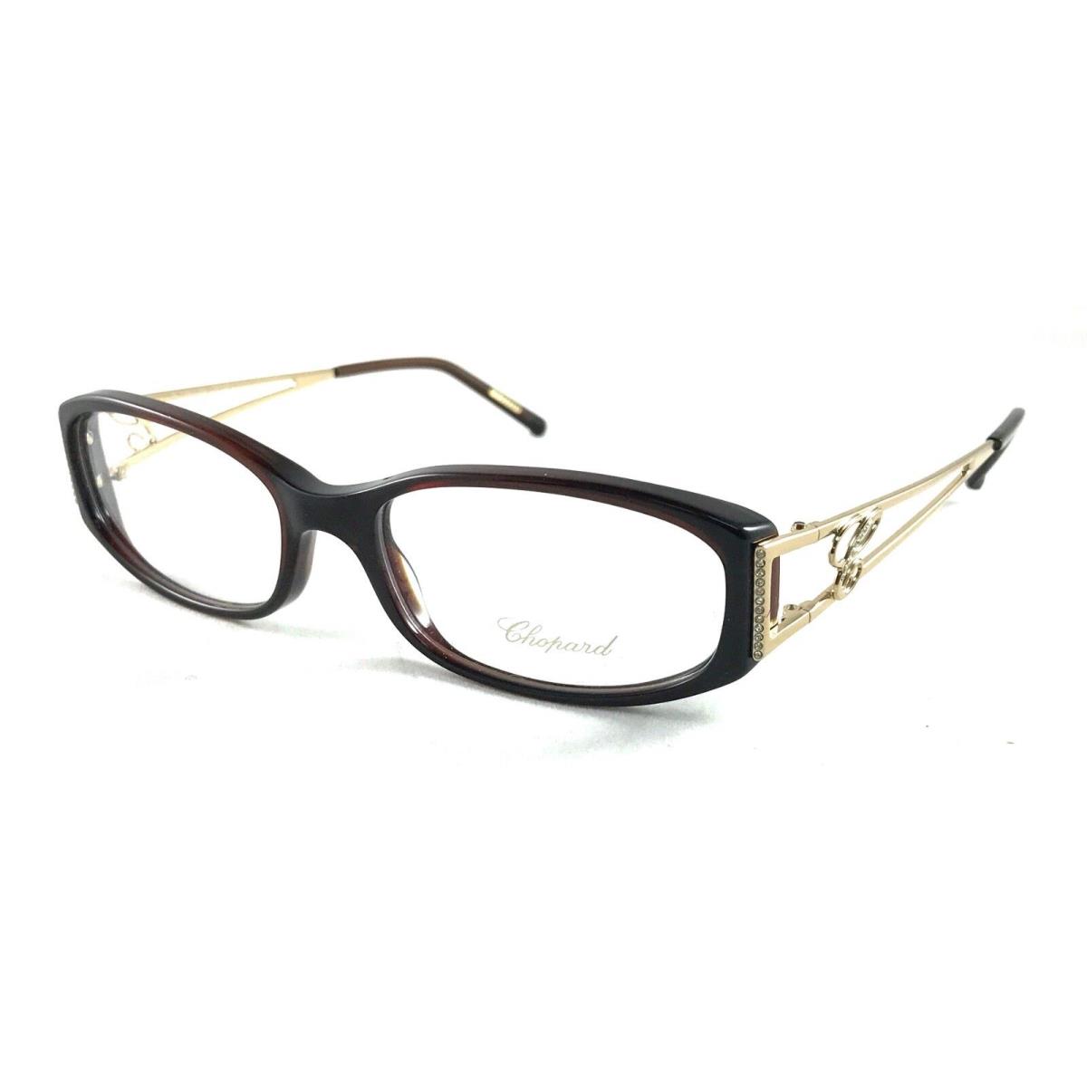 Chopard Vch 025S 9NZ Frame Glasses Eyewear Goldplated Brown