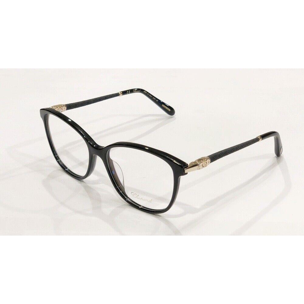 Chopard Eyeglasses VCH255S Vch 255 S 0700 Black/23K Gold Optical Frame 54-16-135