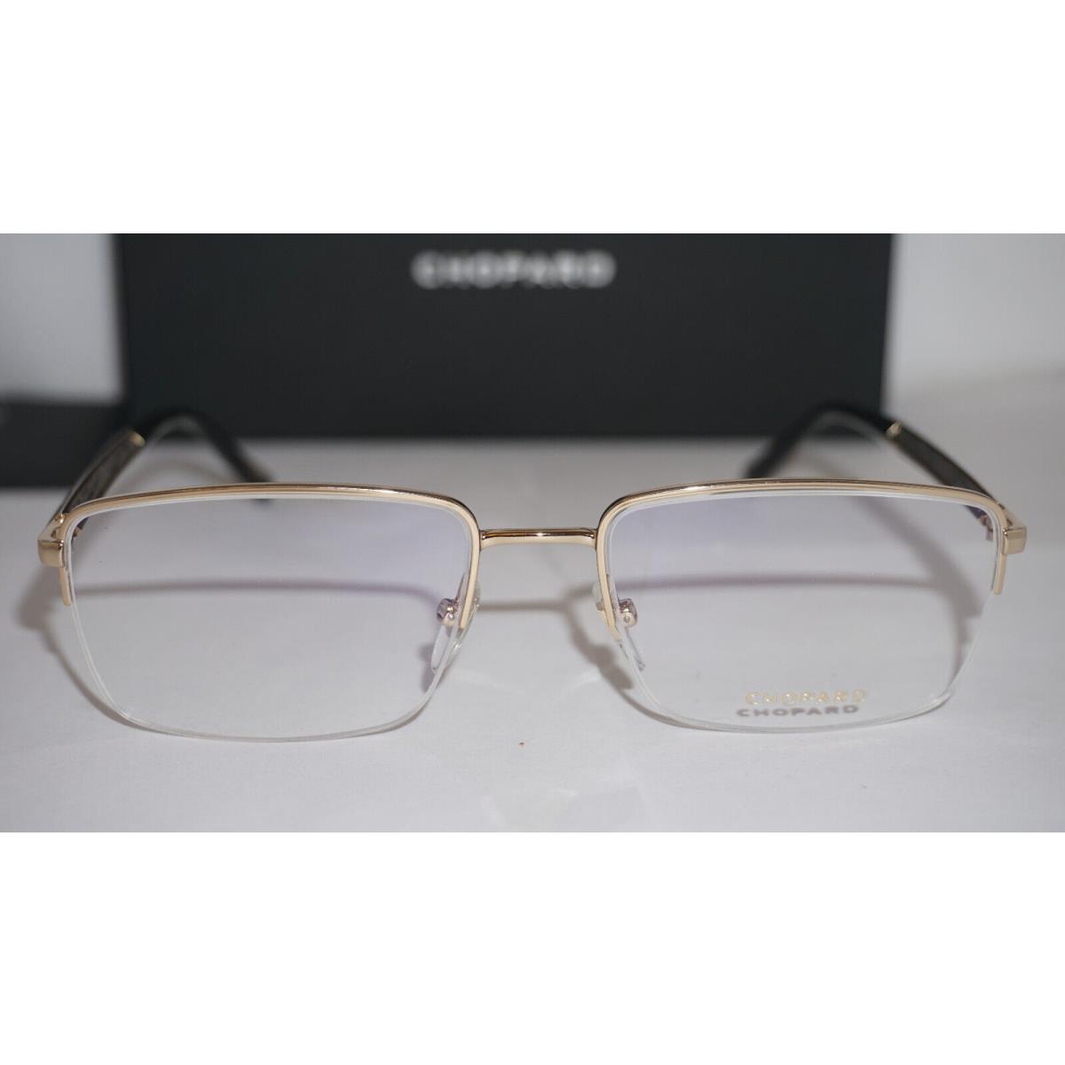 Chopard Eyeglasses Half Rim Shiny Rose Gold VCHC98 560300 56 18 140