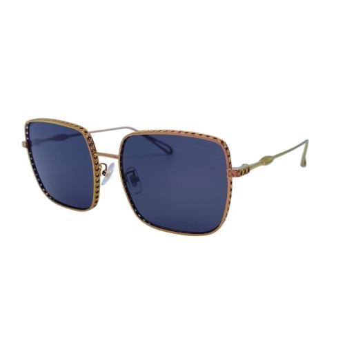 Chopard Sunglasses SCHC85M K67X 58 Gold/blue Shaded Lens