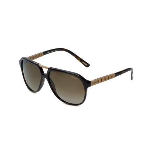 Chopard Designer Sunglasses SCH179-722P in Tortoise with Brown-gradient Lens