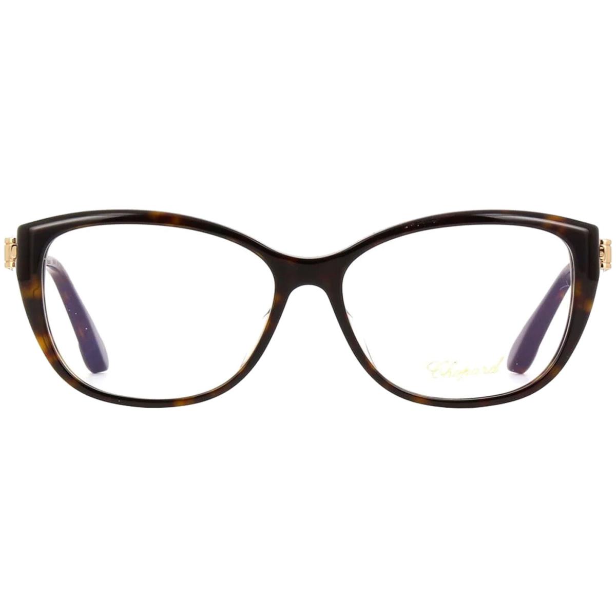 Chopard Women`s Tortoise Cat Eye Eyeglass Frames - VCH290S540722 - Made in Italy