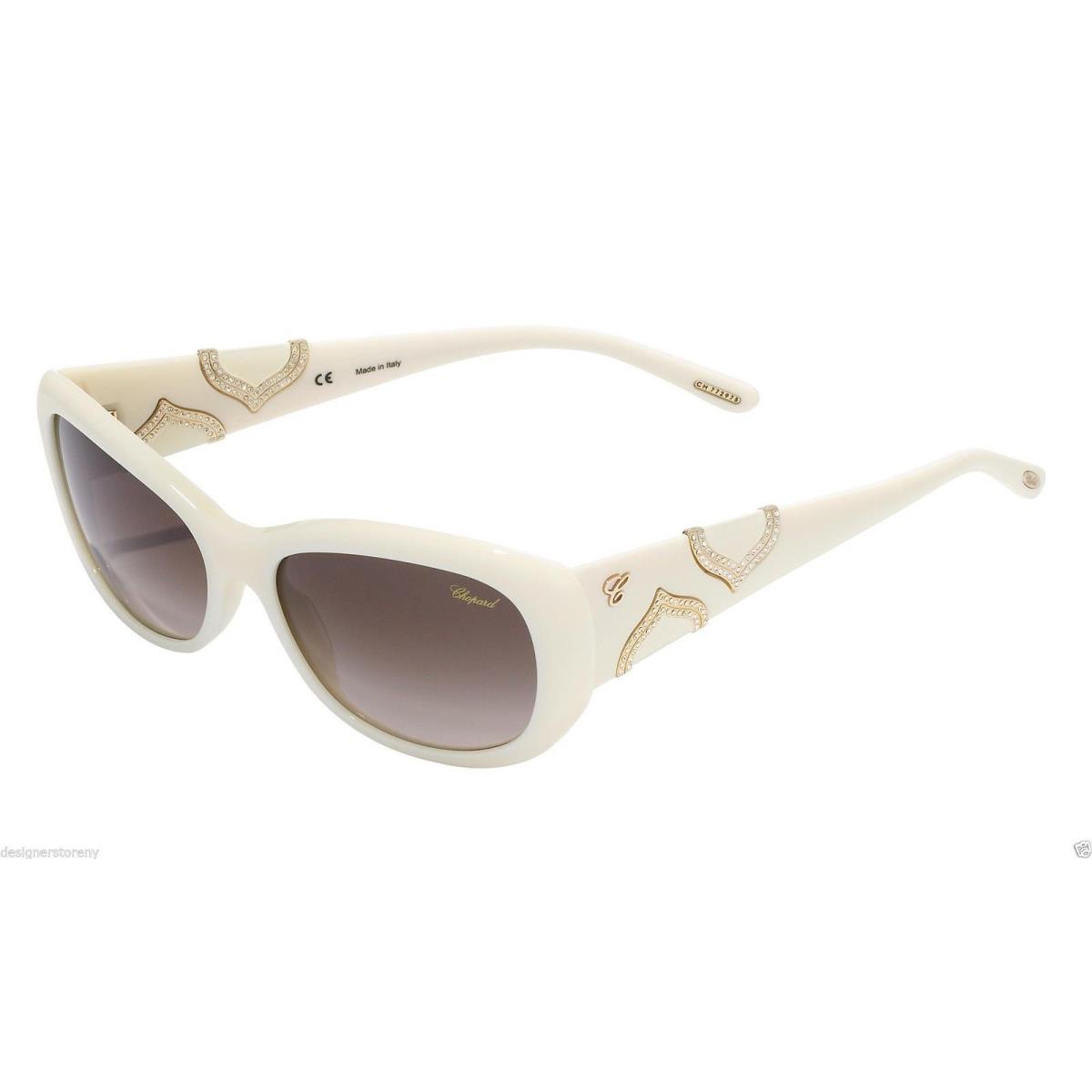 Chopard SCH086S Sch 086S 3GF Ivory Pink Grad Sunglasses W/rhinestones 56-17-140