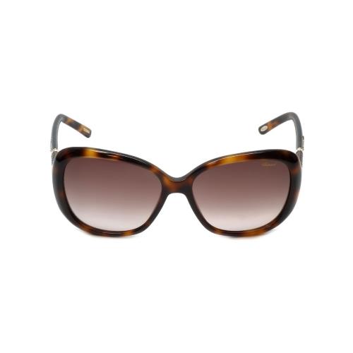 Chopard Designer Sunglasses SCH149S-09AJ in Tortoise with Brown-gradient Lens