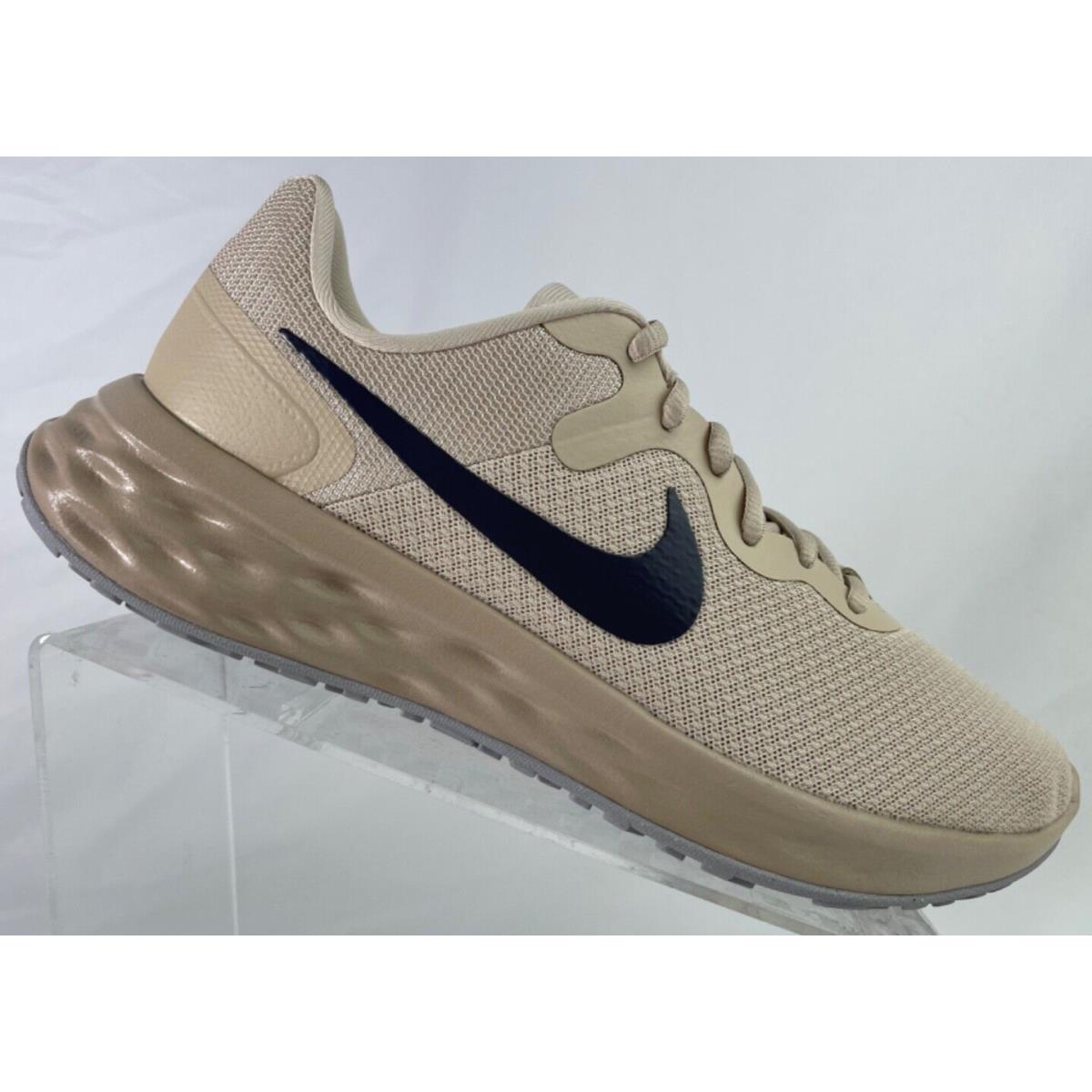 Nike Revolution 6 NN Running Walk Shoes Oatmeal gridiron DC3728 101 Mens Sz 10.5 SporTipTop