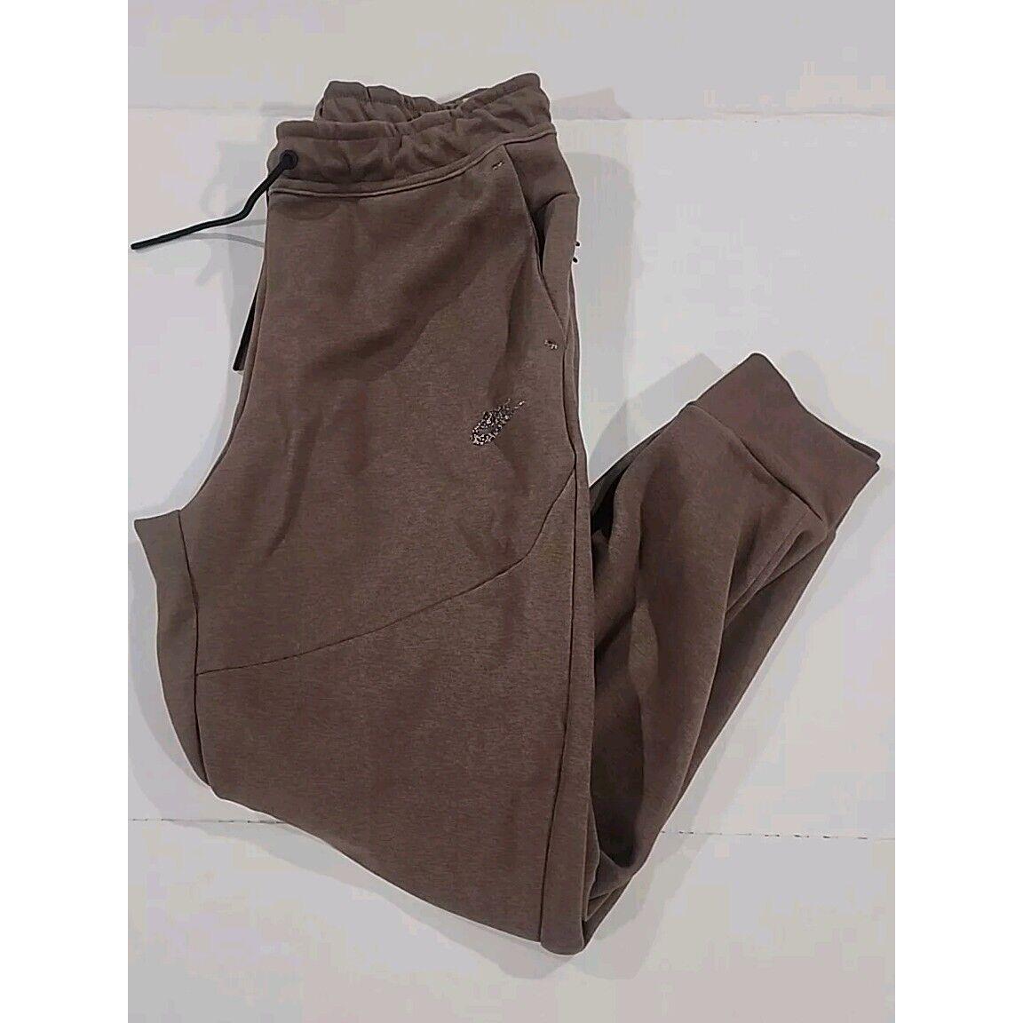 Nike Sportswear Tech Fleece Joggers Pants Cacao Mens Size Large DQ4316-259