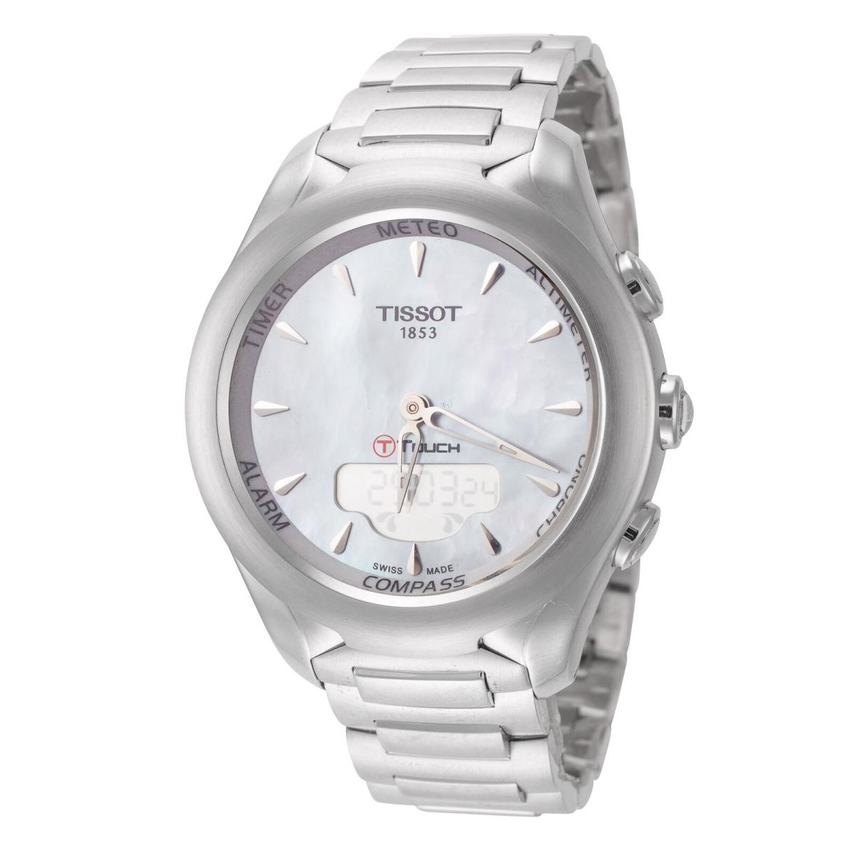 Tissot Women`s T-touch 38mm Solar Chronograph Watch T0752201110100