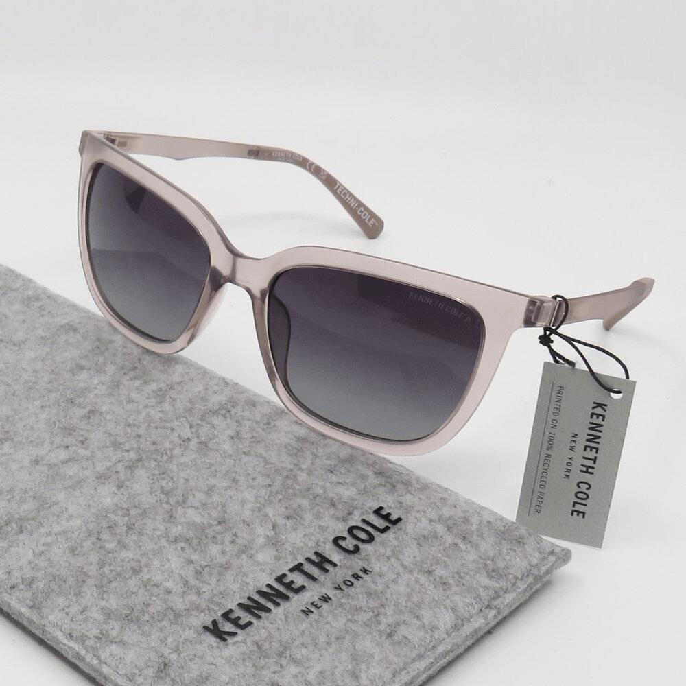 Kenneth Cole Reaction Polarized KC7262/S 72D Clear Pink/grey Sunglasses