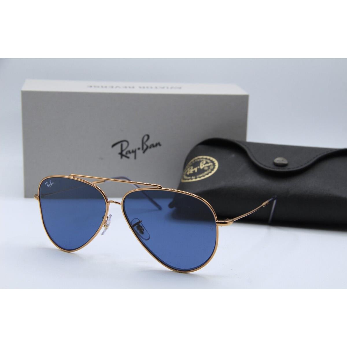 Ray-ban RB R0101S 9202/3A Aviator Reverse Frames Sunglasses 59-11