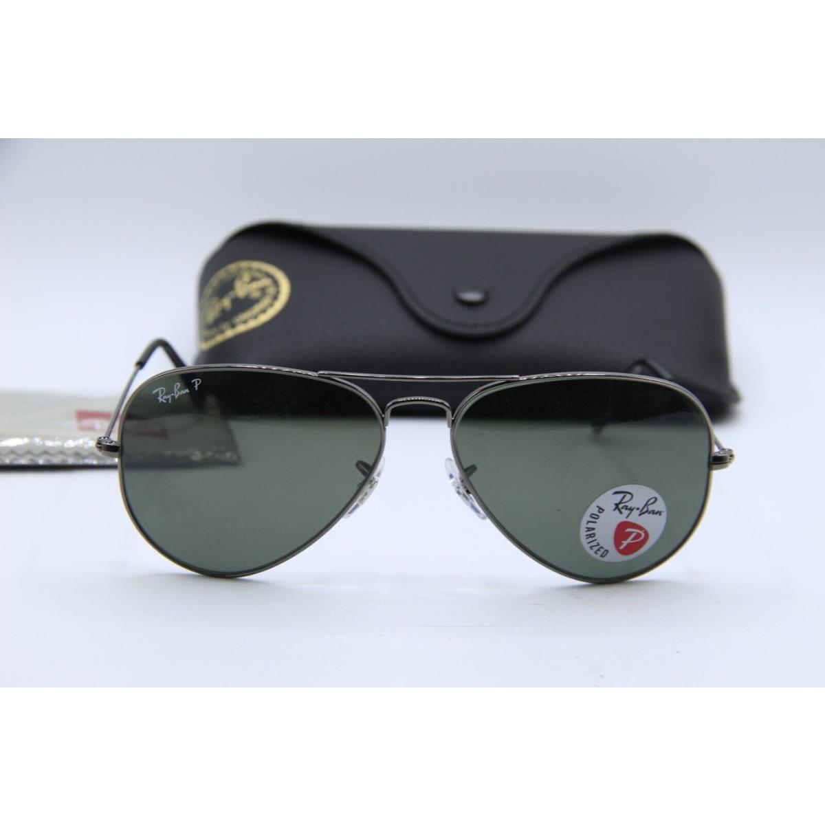 Ray-ban RB 3025 Aviator 004/58 Polarized Sunglasses W/case 58-14