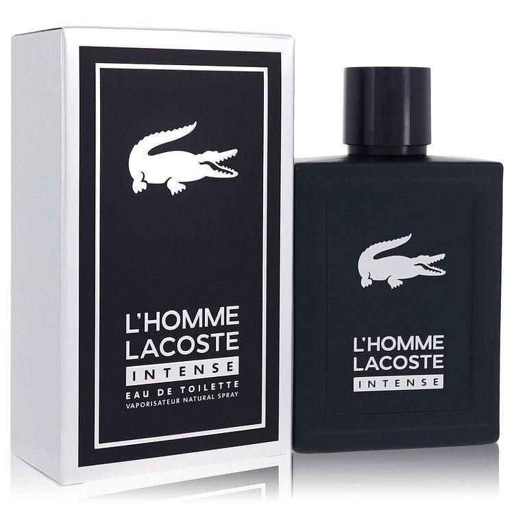 Lacoste L`homme Intense by Lacoste Eau De Toilette Spray 3.3 oz Men