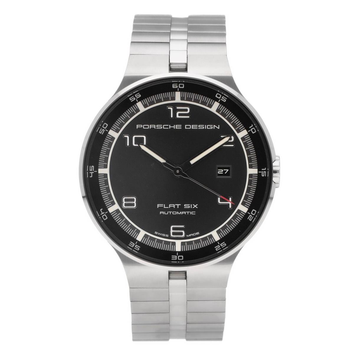 Porsche Design Flat Six 40mm Black Dial Automatic Men s Watch P.635142440276