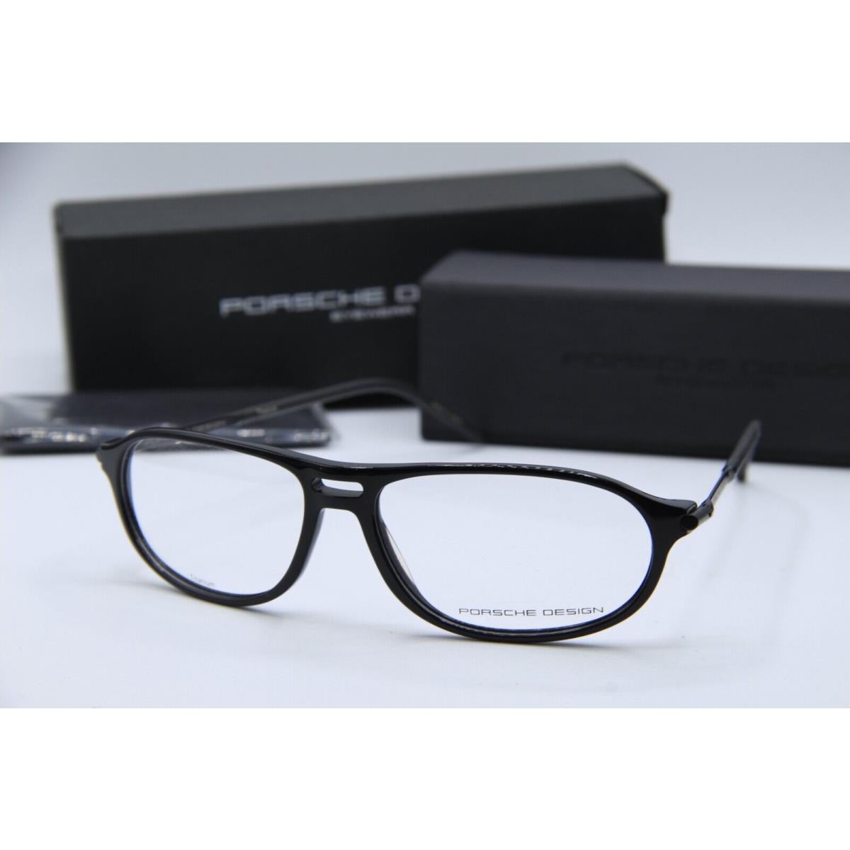 Porsche Design P`8138 C Black Eyeglasses 58-15