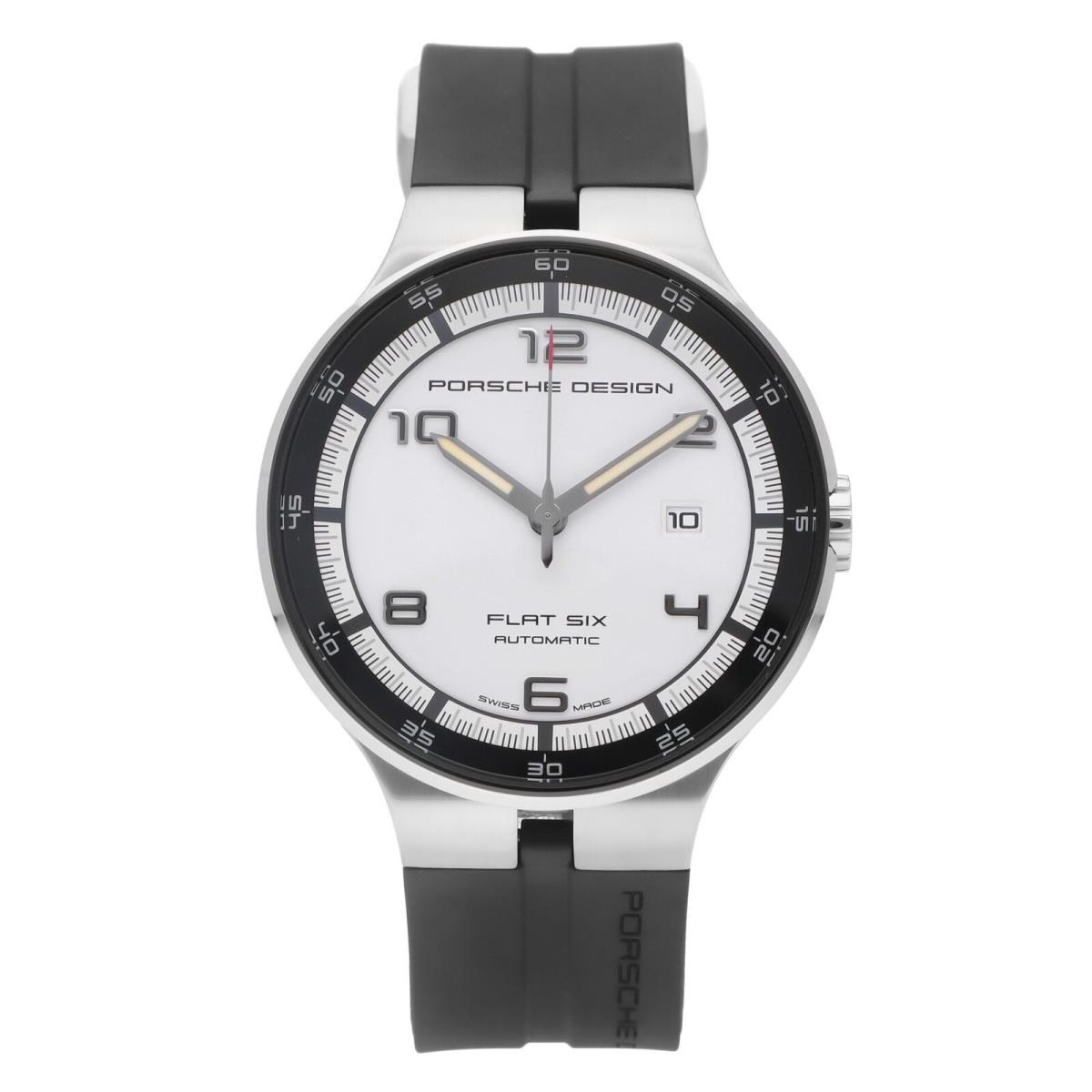 Porsche Design Flat Six 44mm Automatic White Dial Men s Watch P.635042641254