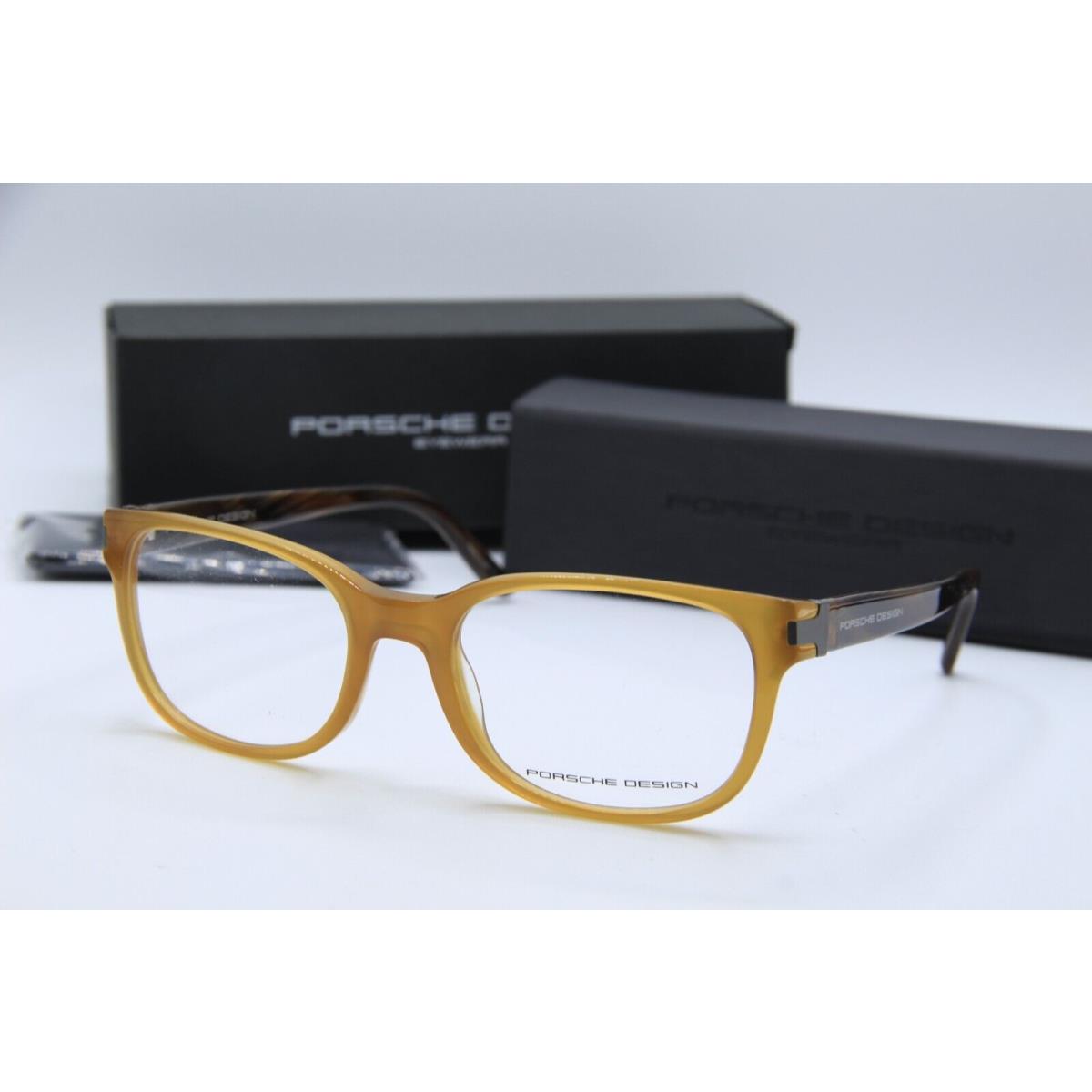 Porsche Design P`8250 B Yellow Horn Frames Eyeglasses 55-19