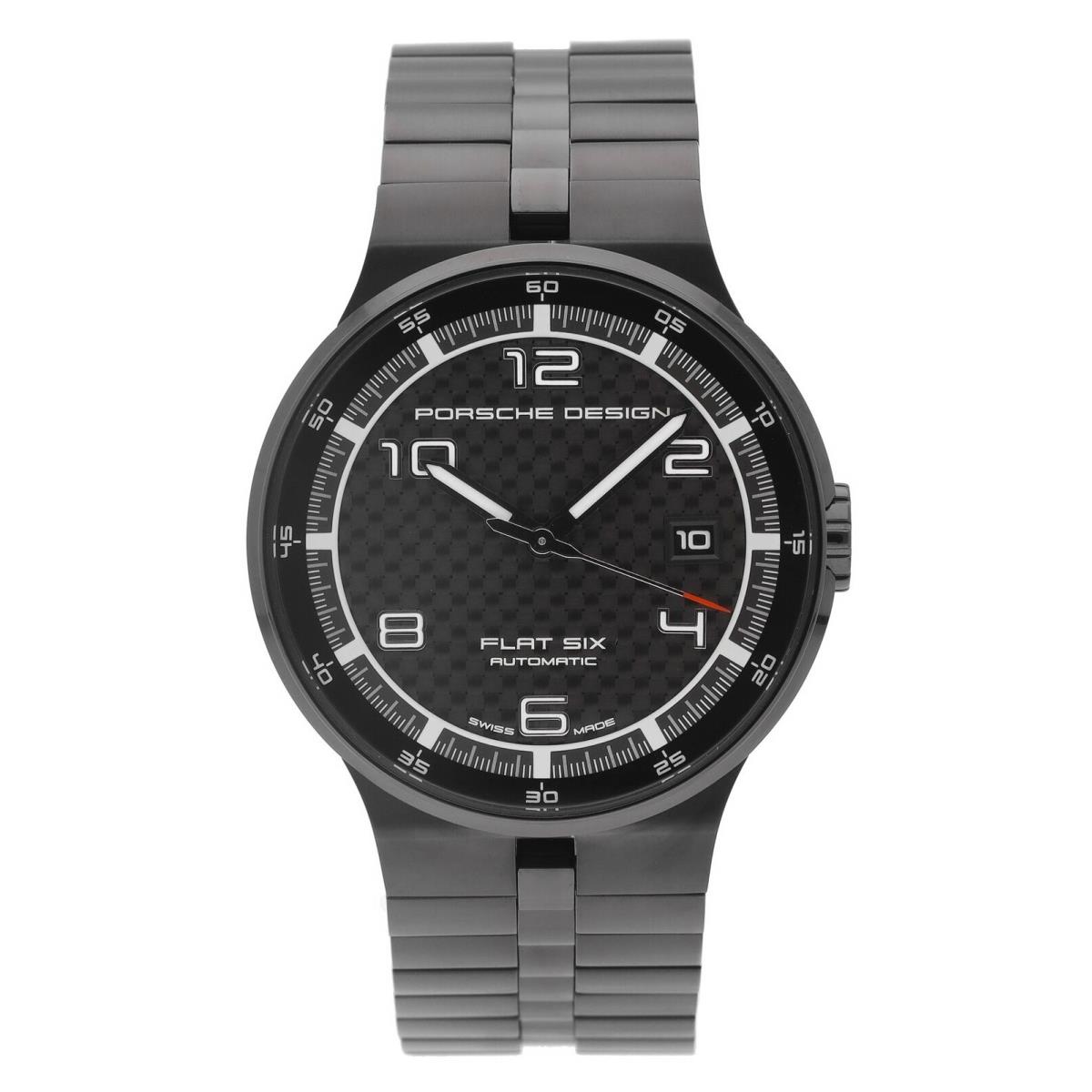 Porsche Design Flat Six 40mm Black Dial Automatic Men s Watch P.635143040275