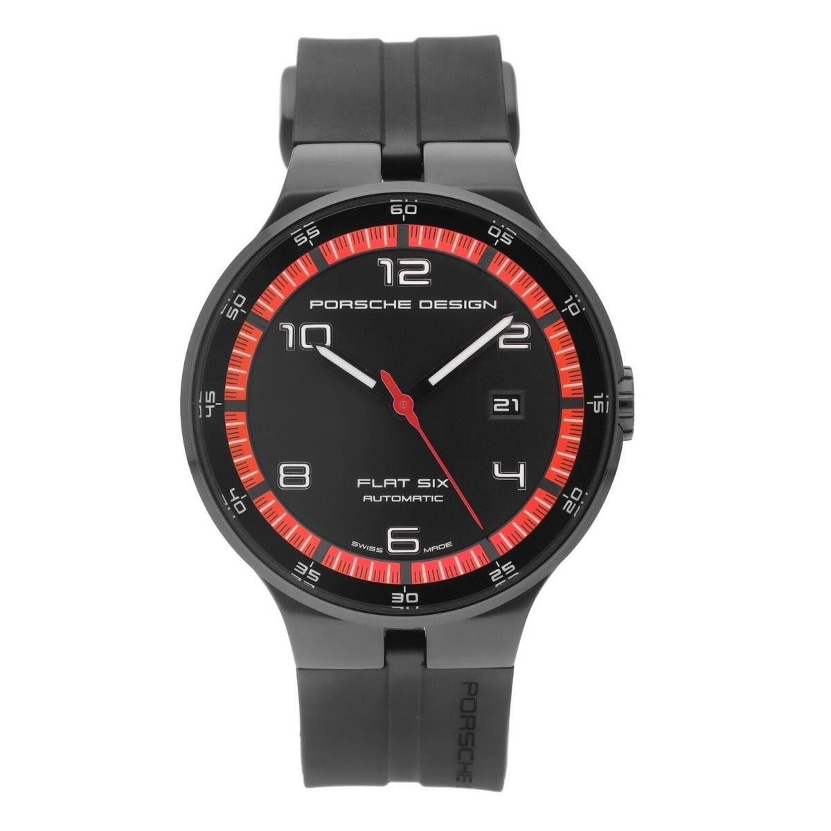 Porsche Design Flat Six 44mm Black Dial Automatic Men s Watch P.635043441254