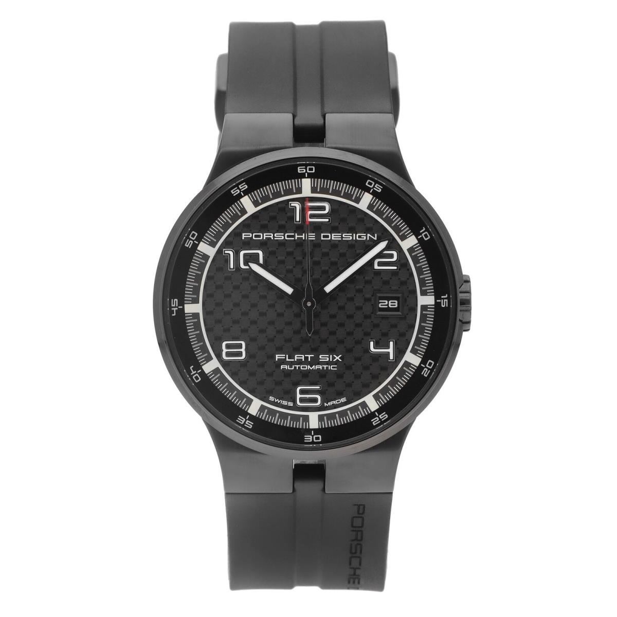 Porsche Design Flat Six 40mm Black Dial Automatic Men s Watch P.635143041254