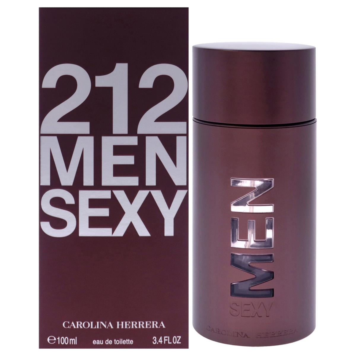 212 Sexy Men by Carolina Herrera - 3.4 oz Edt Spray Cologne For Men