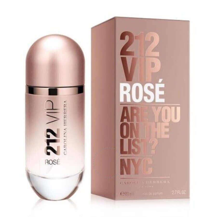 212 Vip Rose Elixir by Carolina Herrera 2.7 oz-80 ml Edp Spray For Women