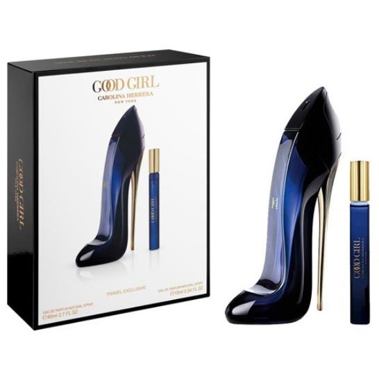 Good Girl by Carolina Herrera 2pc Gift Set 0.10ml Edp + 2.7oz Spr Lrg Size BU44