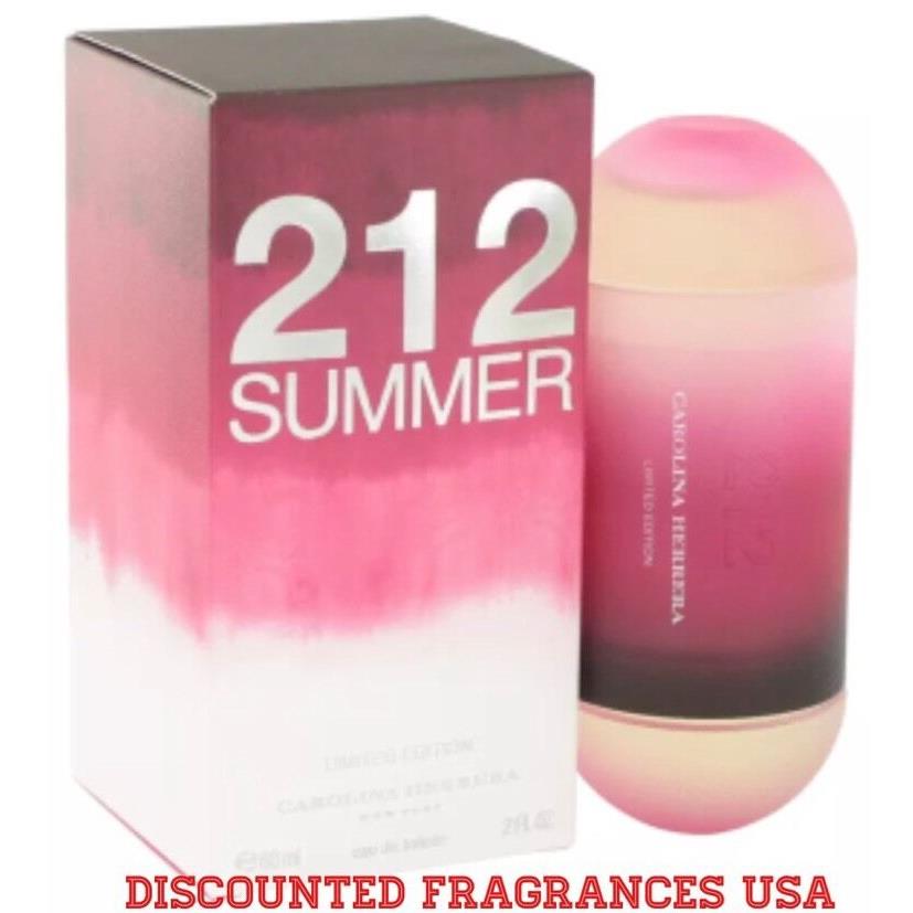 212 Summer by Carolina Herrera Eau De Toilette Spray 2.0 Oz Women For Women