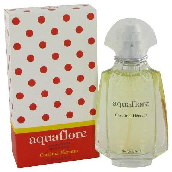 Aquaflore by Carolina Herrera For Women 2.5 oz Eau de Toilette Spray Rare