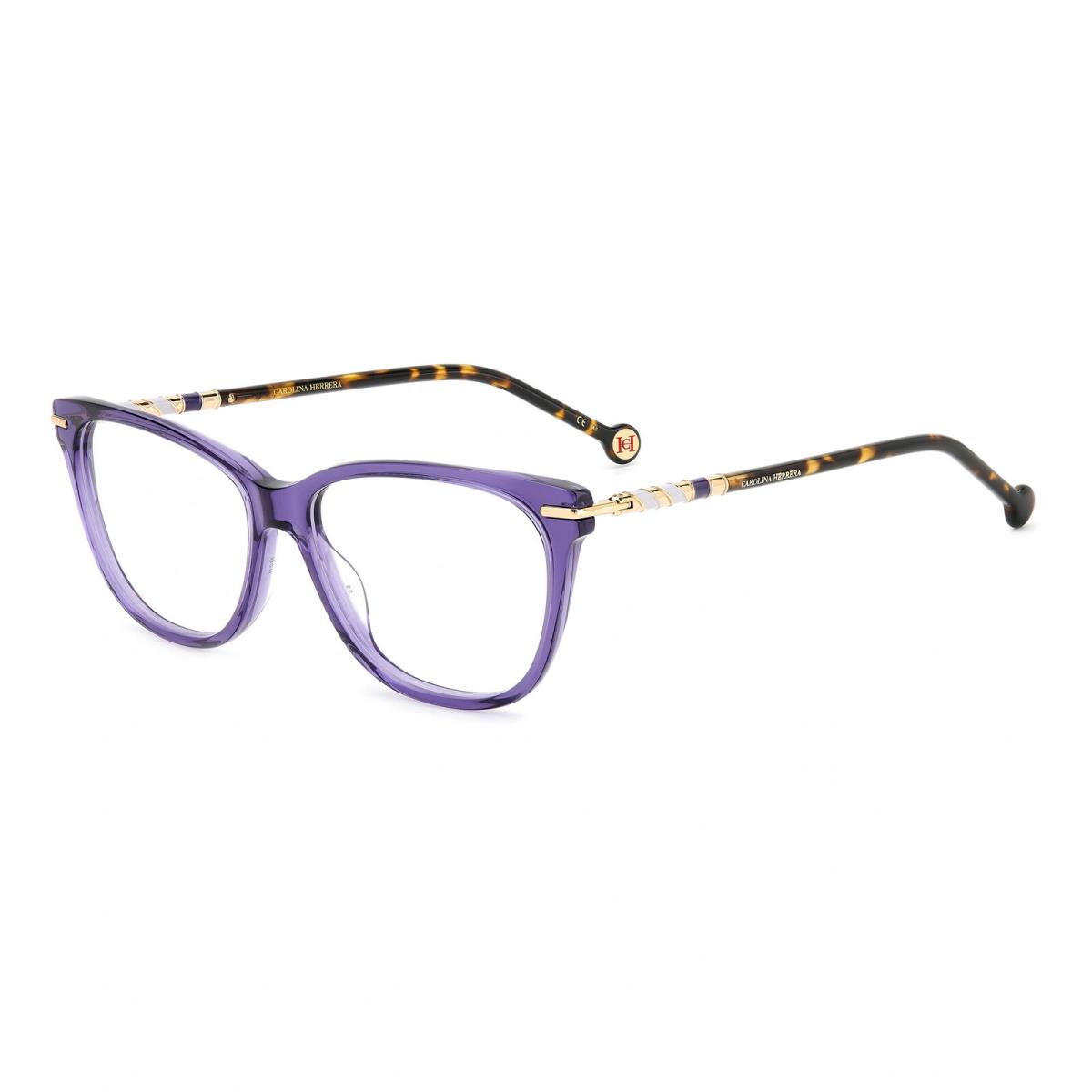 Carolina Herrera HER0096-HKZ-54 Purple Eyeglasses